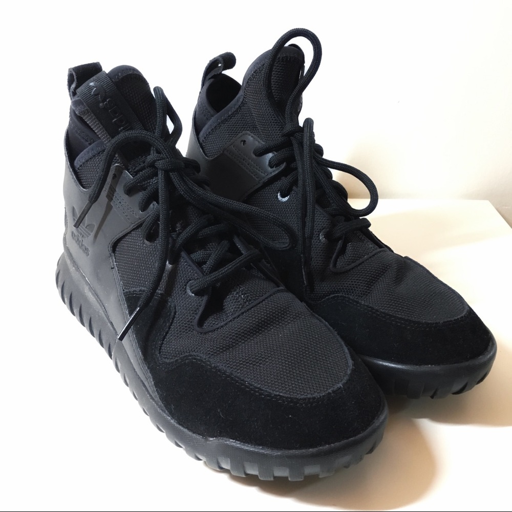 🚫SOLD!!🚫 Adidas Tubular X Triple Black Mens 8.5